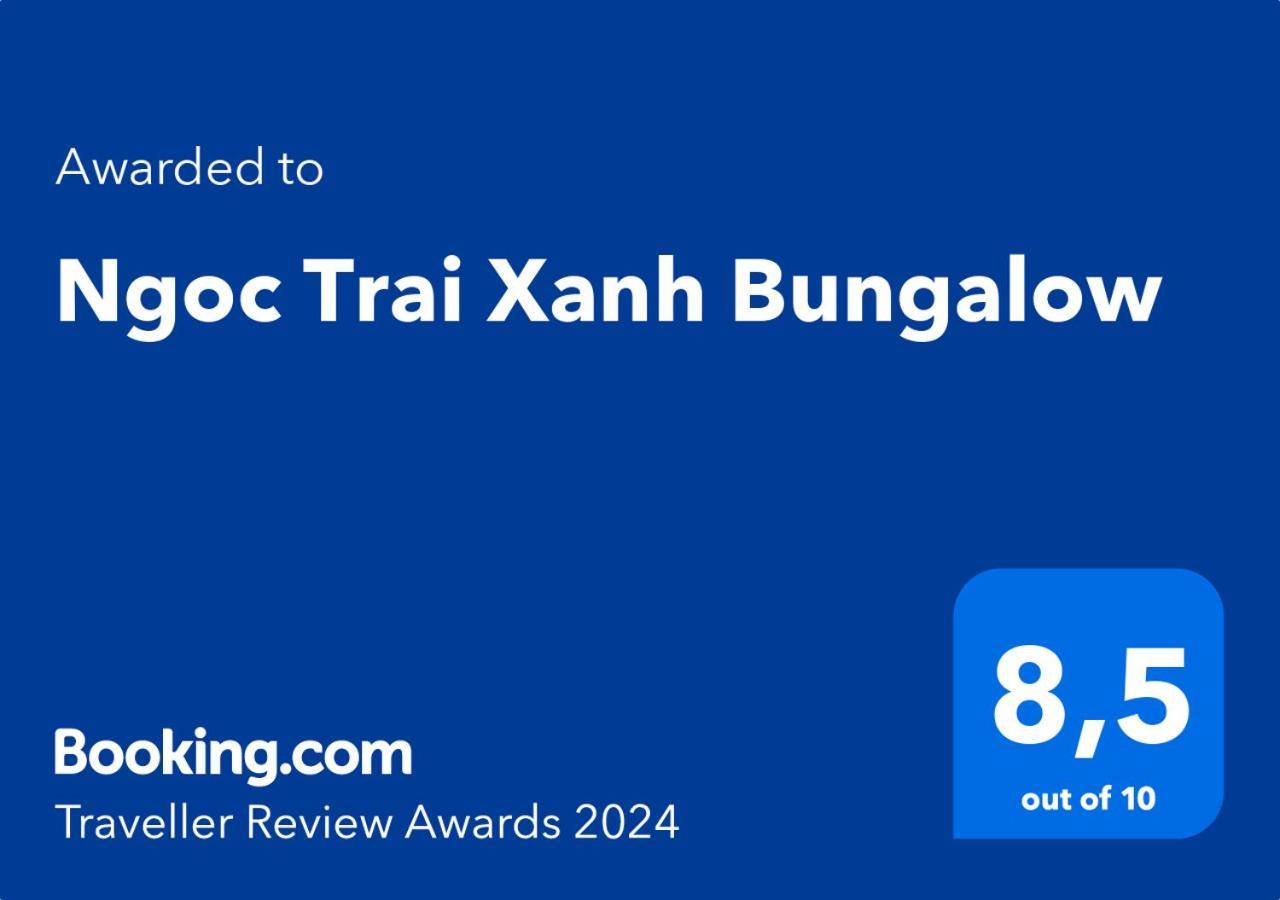 דואונג דונג Ngoc Trai Xanh Bungalow מראה חיצוני תמונה
