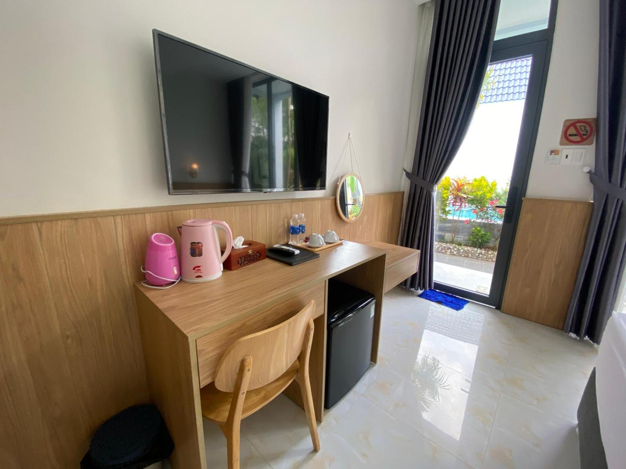 דואונג דונג Ngoc Trai Xanh Bungalow מראה חיצוני תמונה
