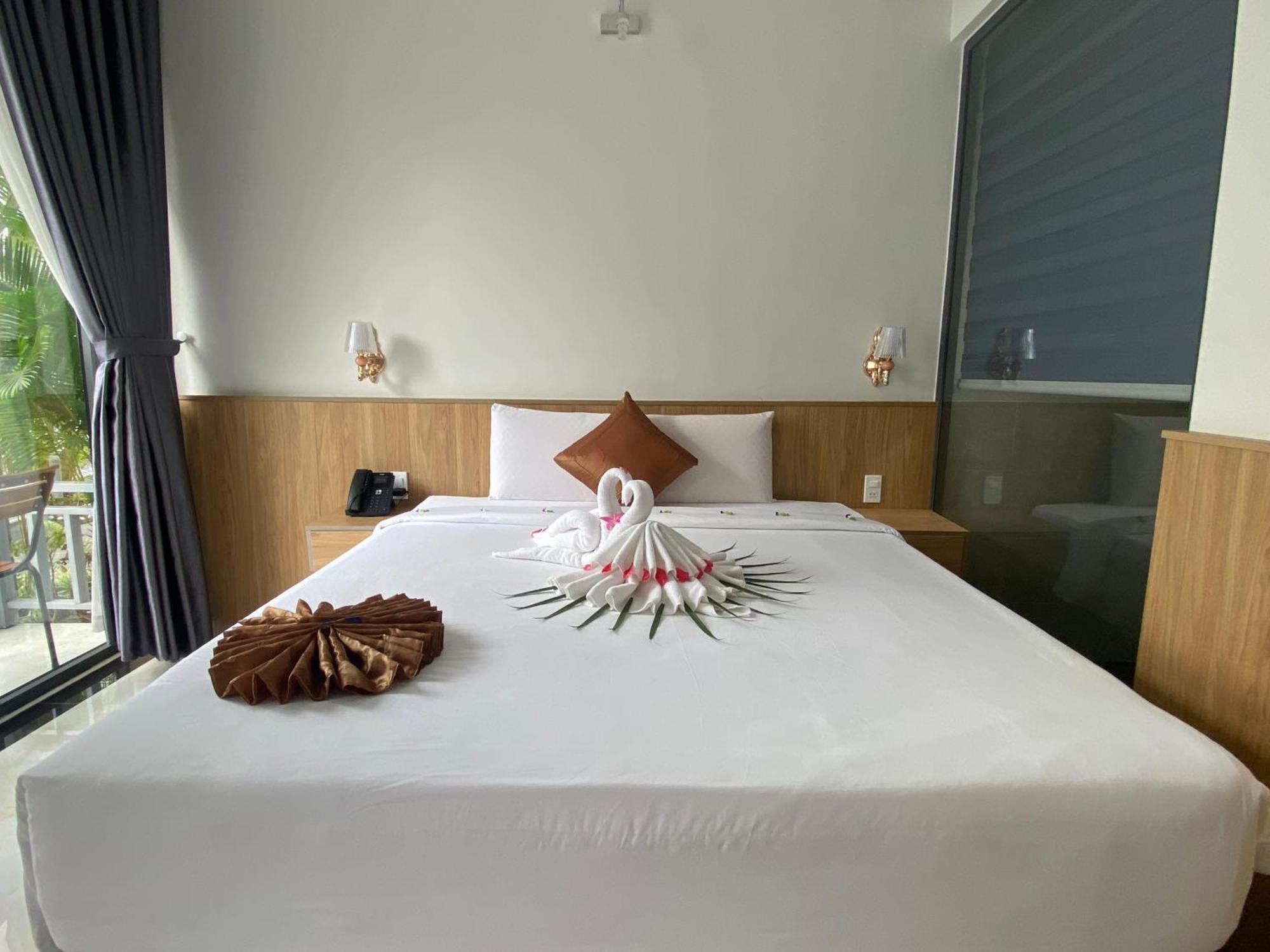 דואונג דונג Ngoc Trai Xanh Bungalow מראה חיצוני תמונה