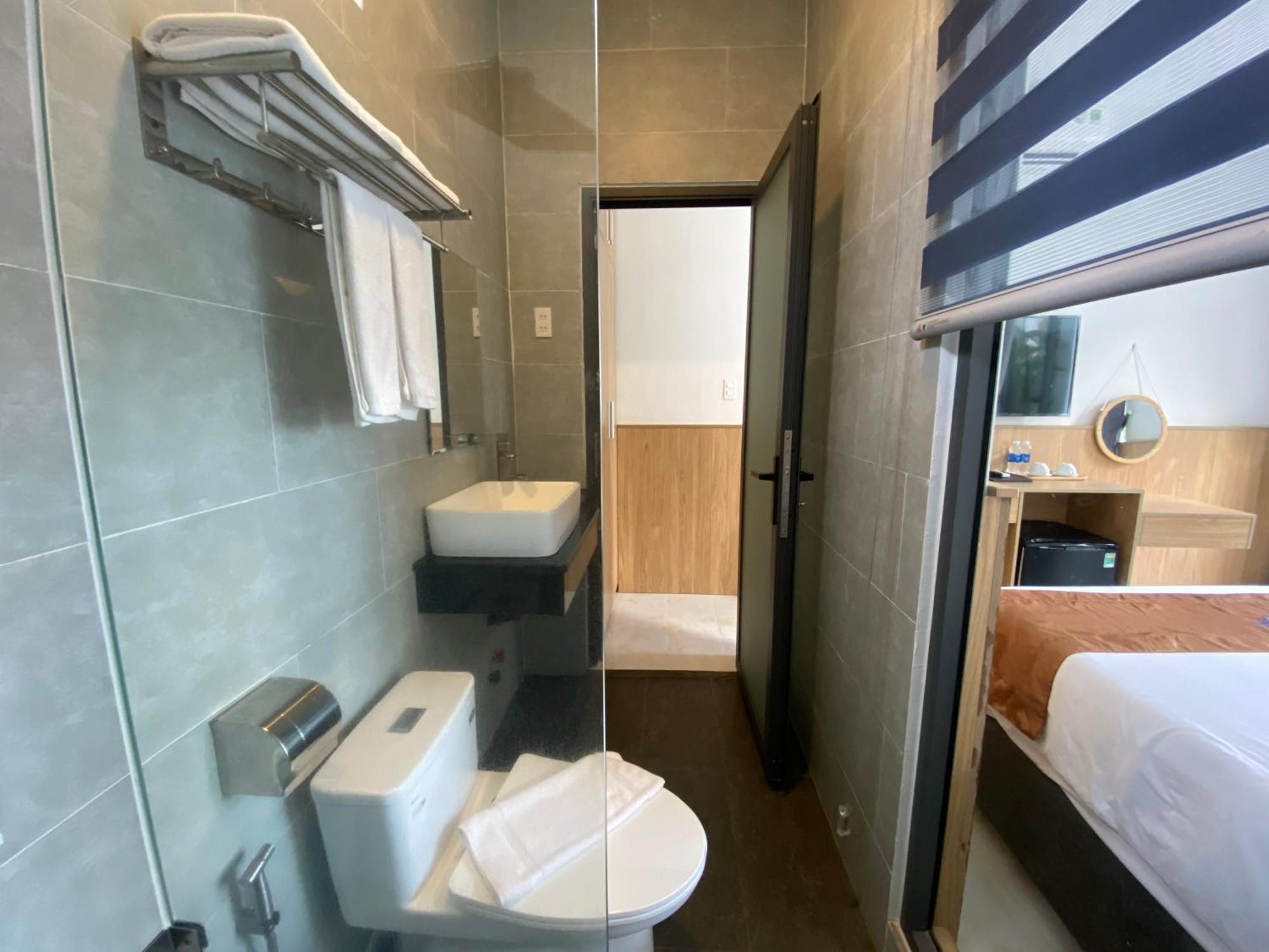 דואונג דונג Ngoc Trai Xanh Bungalow מראה חיצוני תמונה