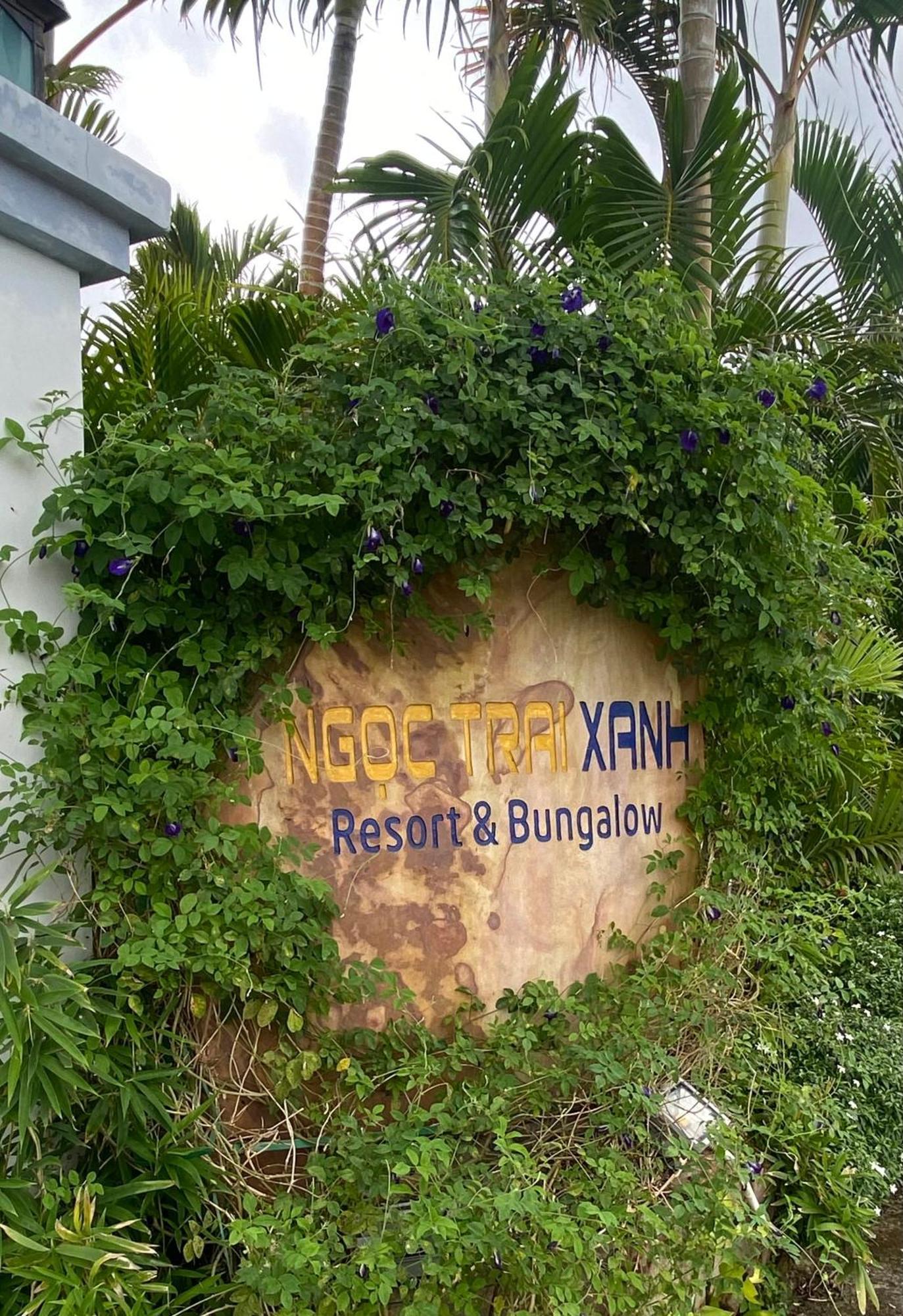 דואונג דונג Ngoc Trai Xanh Bungalow מראה חיצוני תמונה
