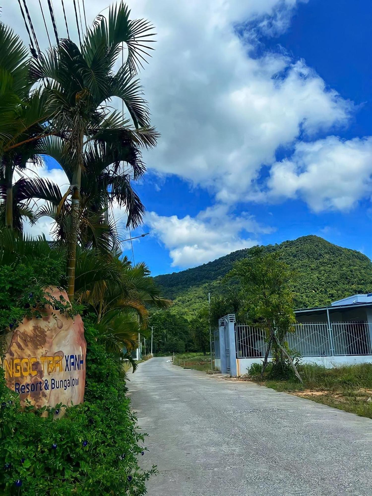 דואונג דונג Ngoc Trai Xanh Bungalow מראה חיצוני תמונה