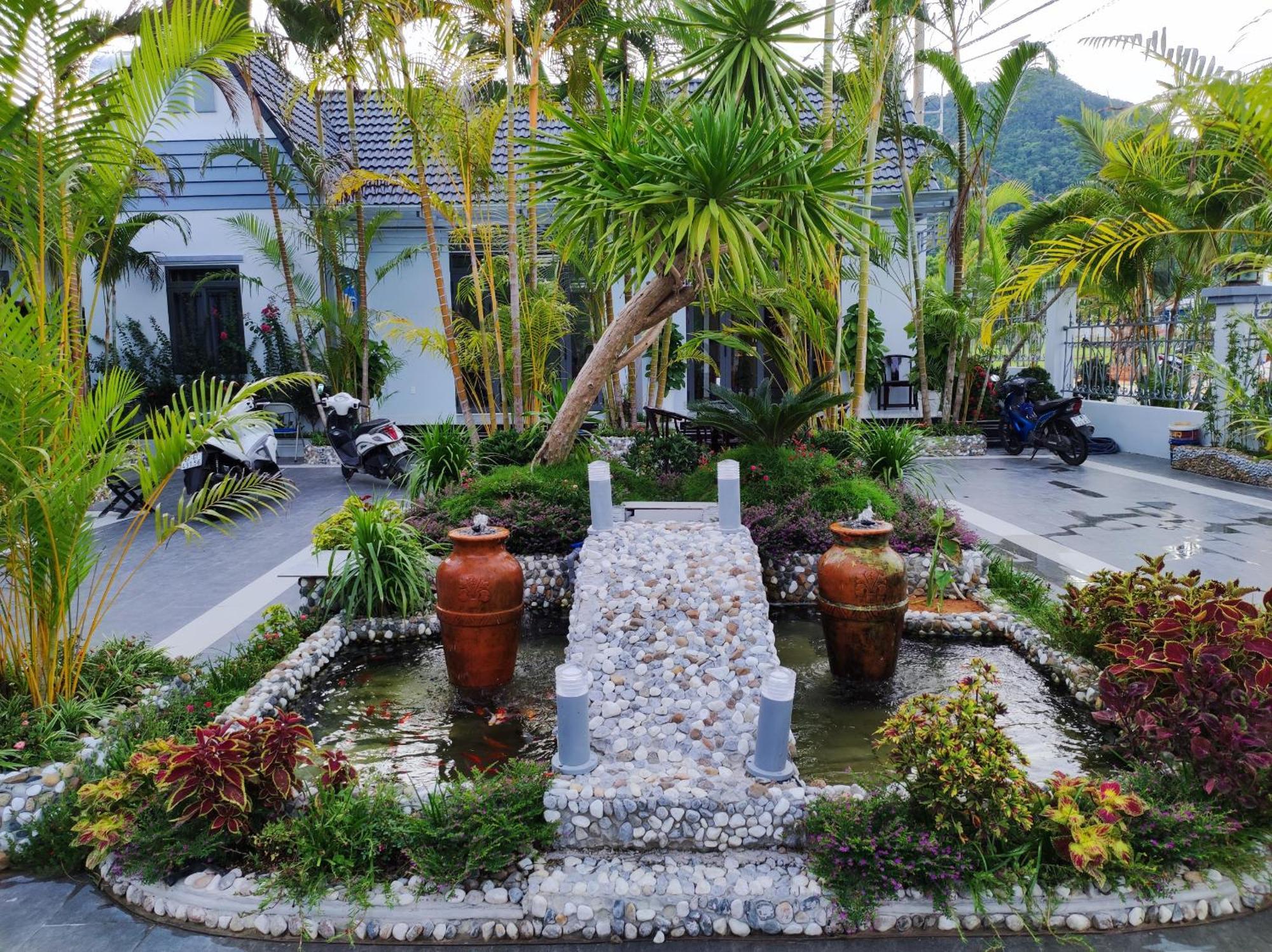 דואונג דונג Ngoc Trai Xanh Bungalow מראה חיצוני תמונה