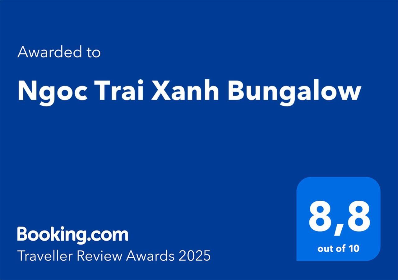 דואונג דונג Ngoc Trai Xanh Bungalow מראה חיצוני תמונה